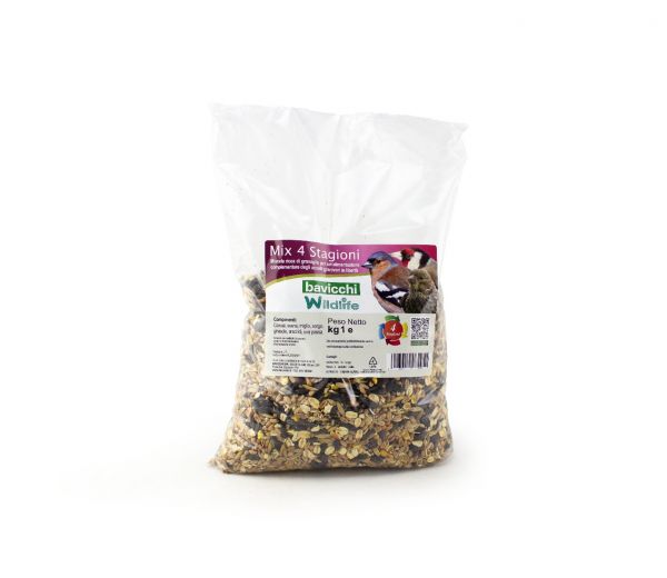 Misto granaglie per Uccellini - Bavicchi WildLife "Frutta e insetti mix" 1,8 kg