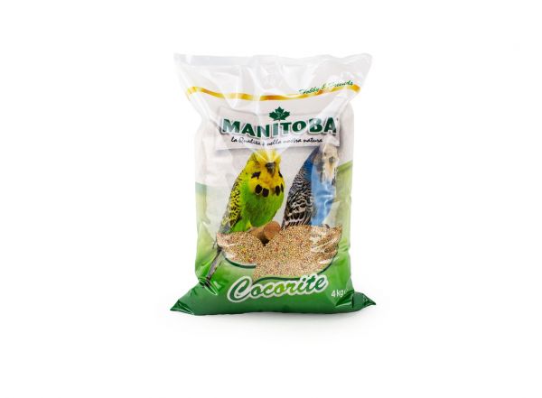 Mangime completo per Cocorite 4 kg - Manitoba