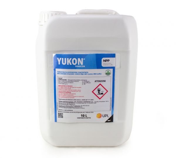 fungicida biologico a base di rame e zolfo yukon