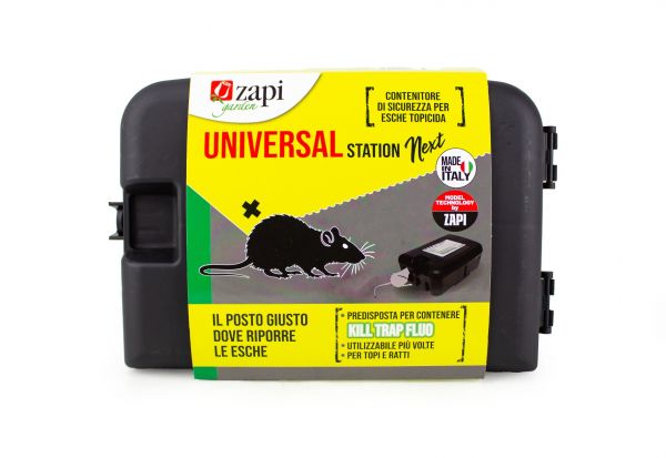 trappola contenitore box per topi universal station next zapi