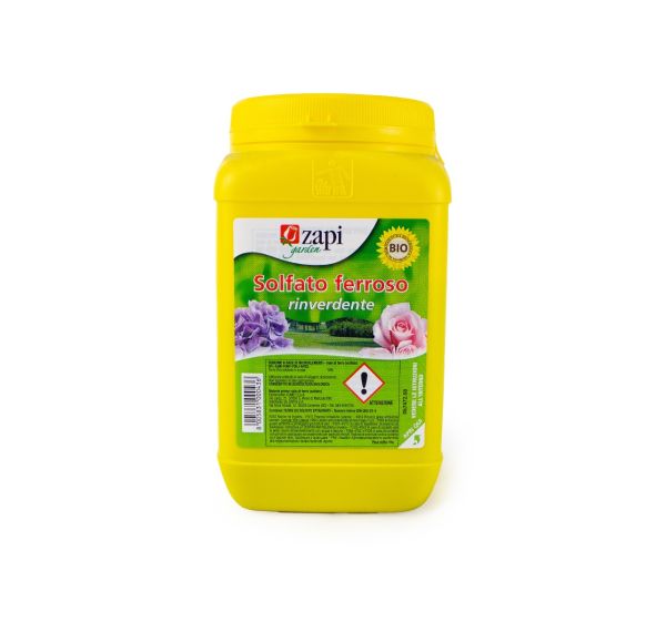 solfato ferroso rinverdente zapi 1kg