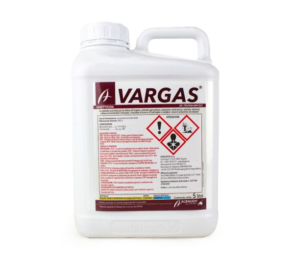 Insetticida Professionale a Base di Abamectina - VARGAS - 5 L