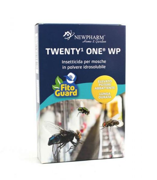 Insetticida per Mosche in Polvere Twenty One WP 125 g