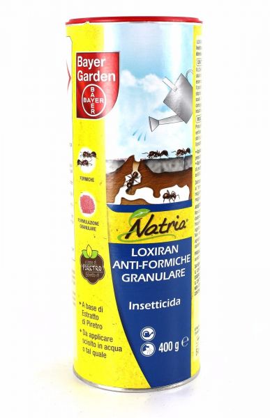 Insetticida naturale granulare Bayer Loxiran Anti formiche 400gr