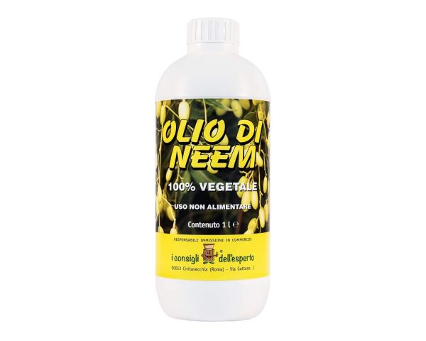 Insetticida fungicida Biologico a base di Olio di Neem - Concentrato 1 lt