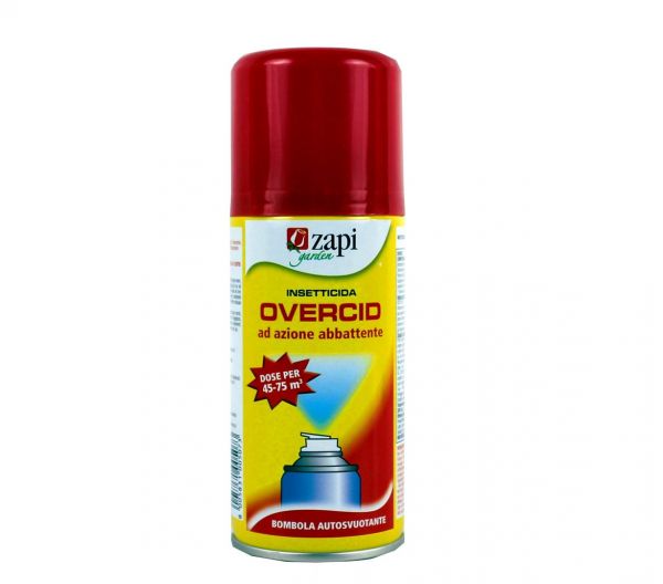 Insetticida Disinfestante Autosvuotante Zapi Overcid 150 ml