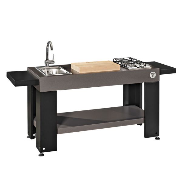Piano Cucina da Esterni a 2 Fuochi Vulcano Fire