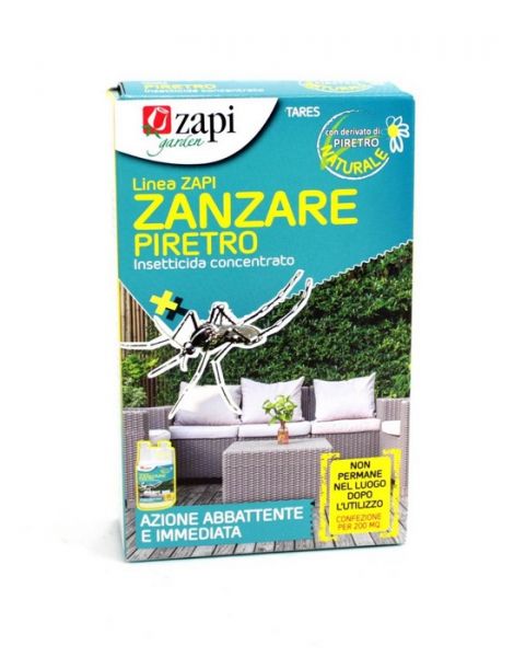 Insetticida Concentrato Abbattente a base di Piretro Zapi Tares 250 ml