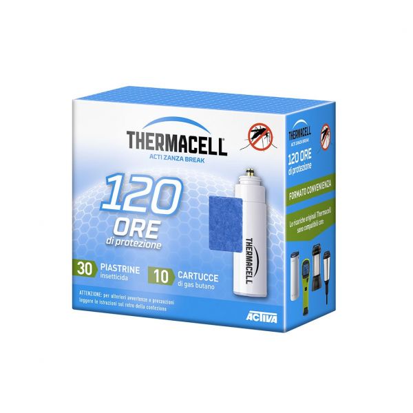 Ricarica per Evaporatori Repellenti Antizanzare Thermacell - 120 Ore