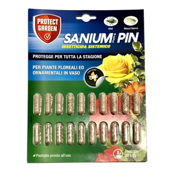 Insetticida Aficida in Compresse Protect Garden Sanium Pin 