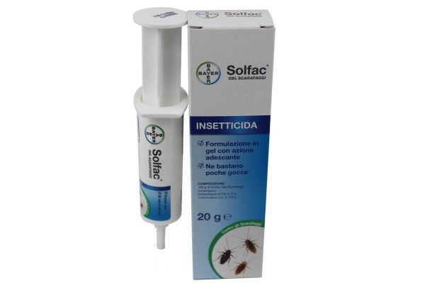 Esca insetticida per Scarafaggi Bayer Solfac Gel 20 g