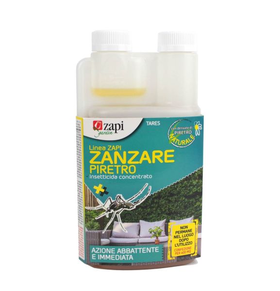 Insetticida Concentrato Abbattente a base di Piretro Zapi Tares 500 ml