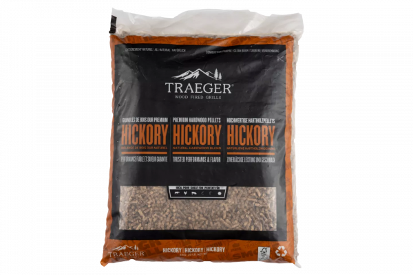 Pellet in legno di Noce Americano per Barbecue Traeger - Hickory 9 kg