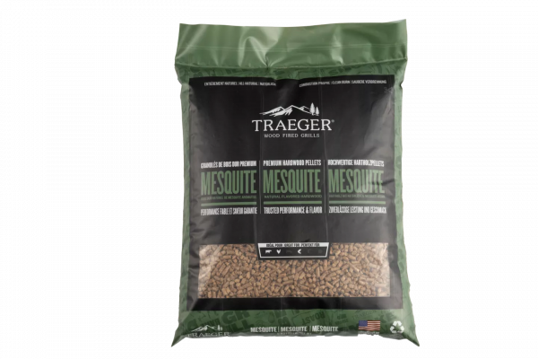 Pellet in legno di Mesquite per Barbecue Traeger - Mesquite 9 kg