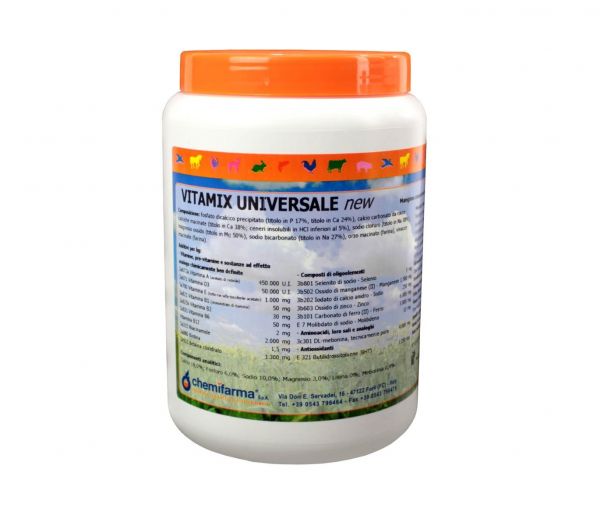 Integratore Multivitaminico Universale Chemifarma Vitamix New 1 kg