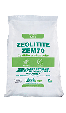 Corroborante a base di Zeolite a Chabasite Zem70 6 kg