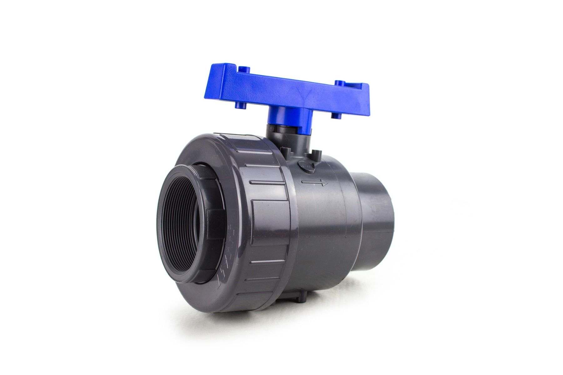 Válvula De Esfera PVC Irritec F-F | 1 1/4" | Riego Agrícola | Conexión Hembra-Hembra Monoghiera
