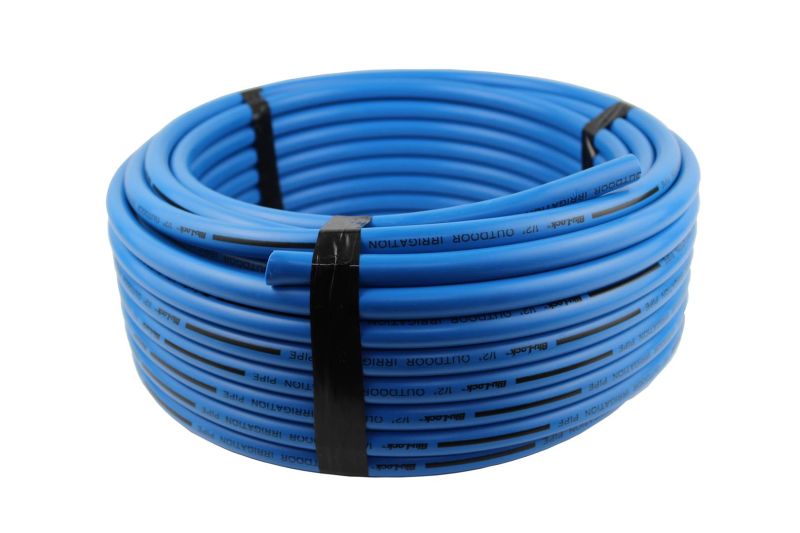KtbeYTi Tubo Pneumatico Blu 10 M - 8 mm OD x 5 mm ID in Poliuretano PU Con 14 Raccordi Rapidi (Forma Y/T/L/I) per Utensili