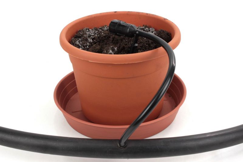 Kit Irrigazione A Goccia MKNZOME, 8 Pezzi In Terracotta, Per Bottiglie, Irrigazione Automatica Piante Per Vacanze - 4